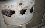 Чем можно быстро и надежно заделать дырку в глушителе, не прибегая к сварке