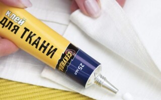Клей для ткани: виды, особенности использования