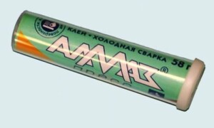 Клей «Алмаз» из серии холодная сварка – простое решение сложных проблем
