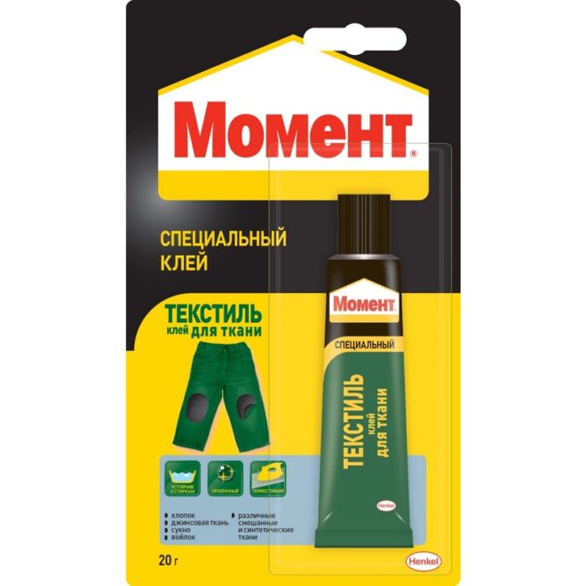 Клей «Момент текстиль»