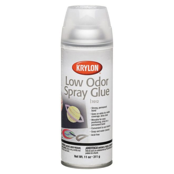 Krylon spray adhesive